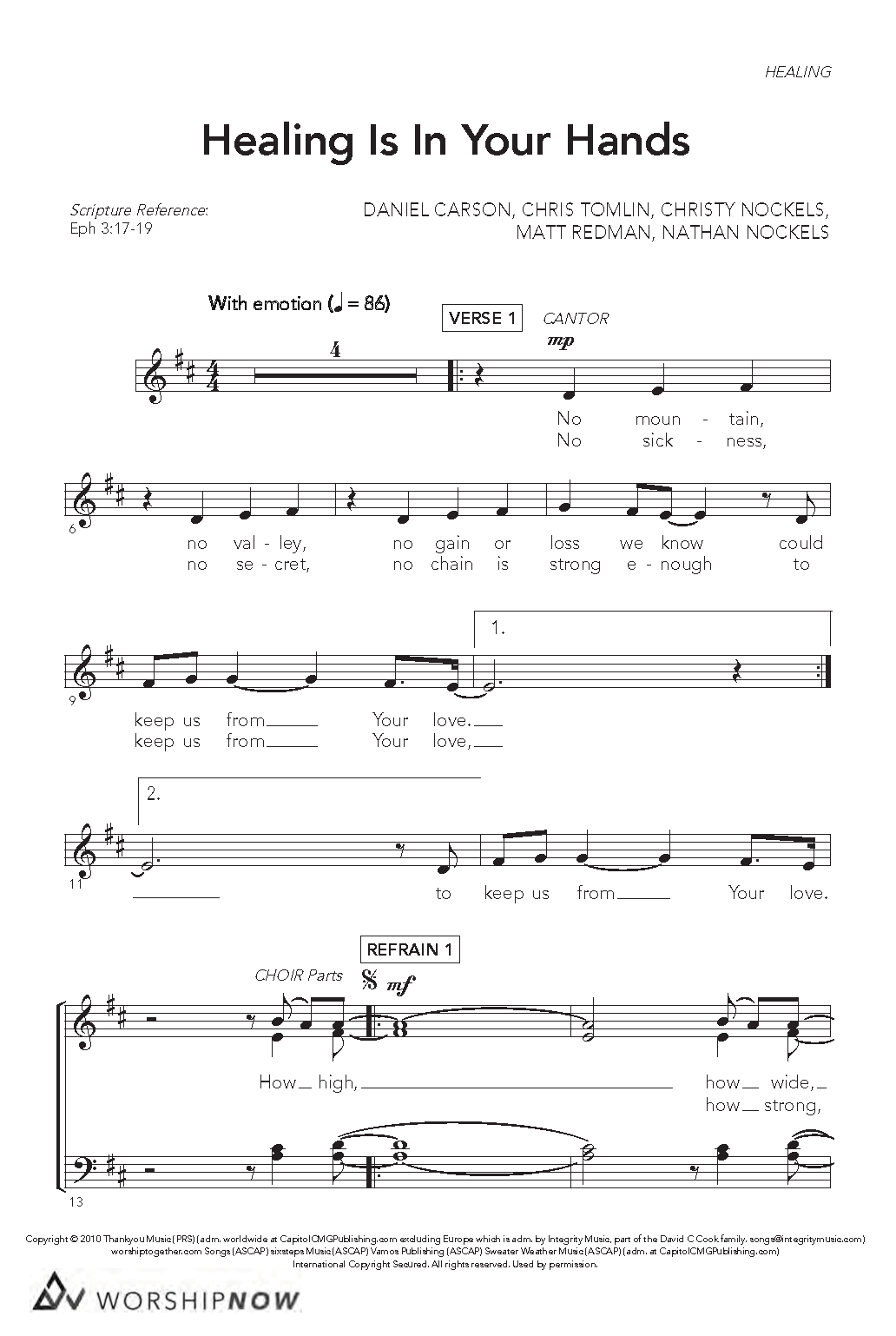 Healing Is In Your Hands