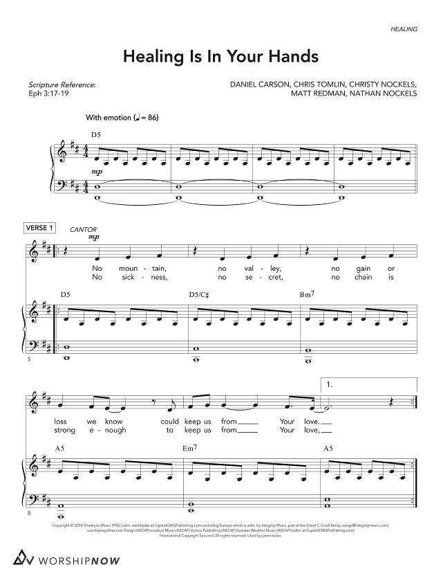 Healing Is In Your Hands