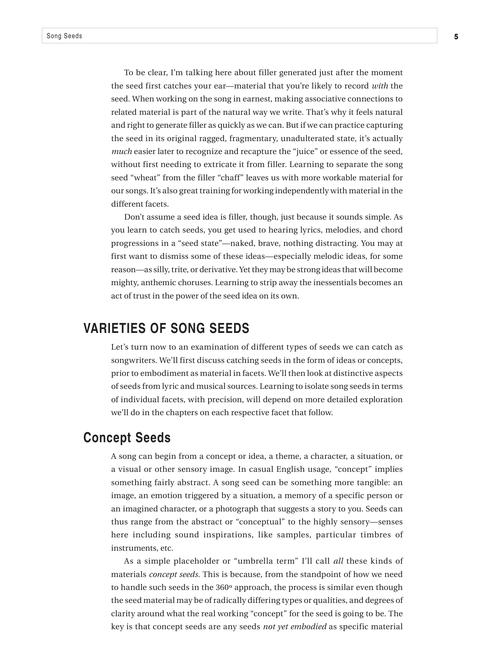 Songwriting Strategies: A 360 Degree Approach