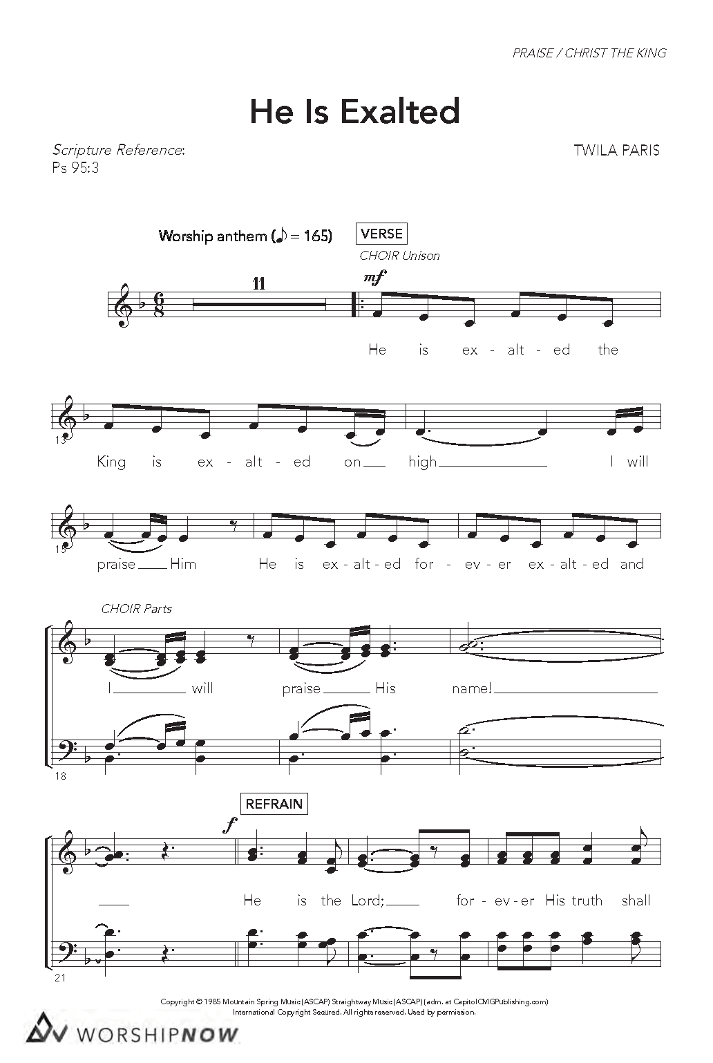 jete jete ekla pothe notation He Is Exalted – WORSHIPNOW