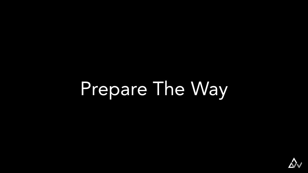 Prepare The Way (Anderson)