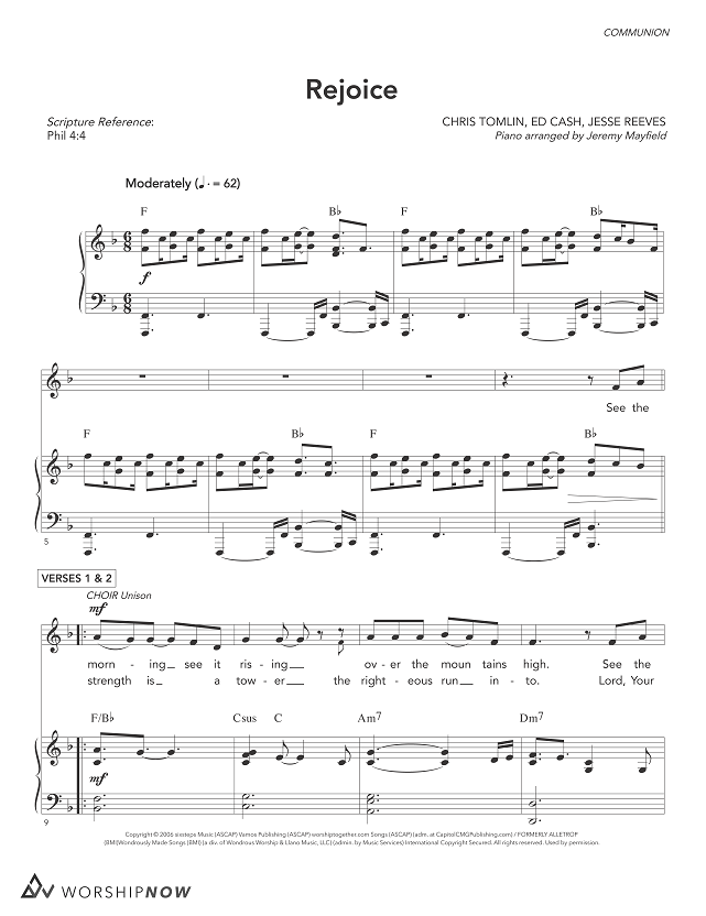 Rejoice – WORSHIPNOW
