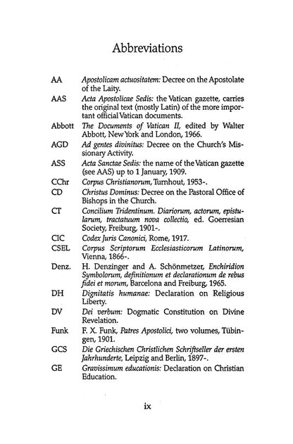 Vatican Council II: Constitutions, Decrees, Declarations