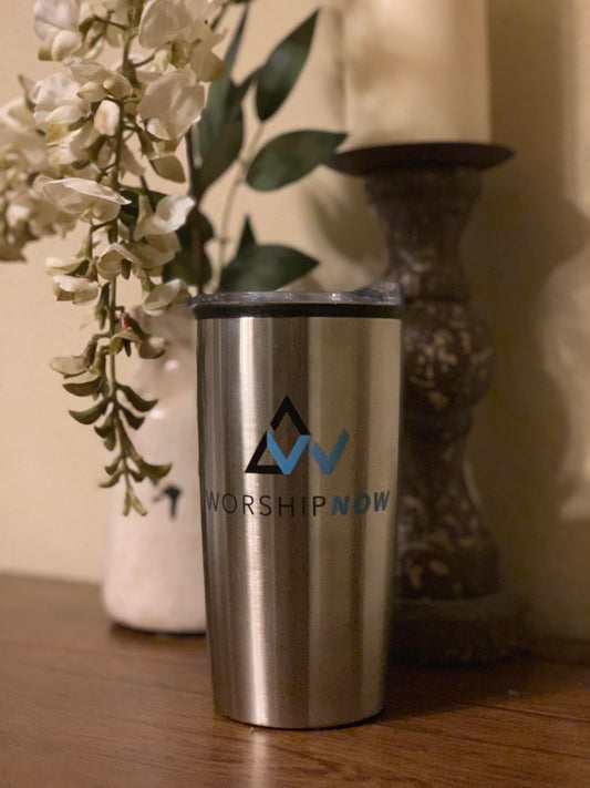 WorshipNOW Silver Mug